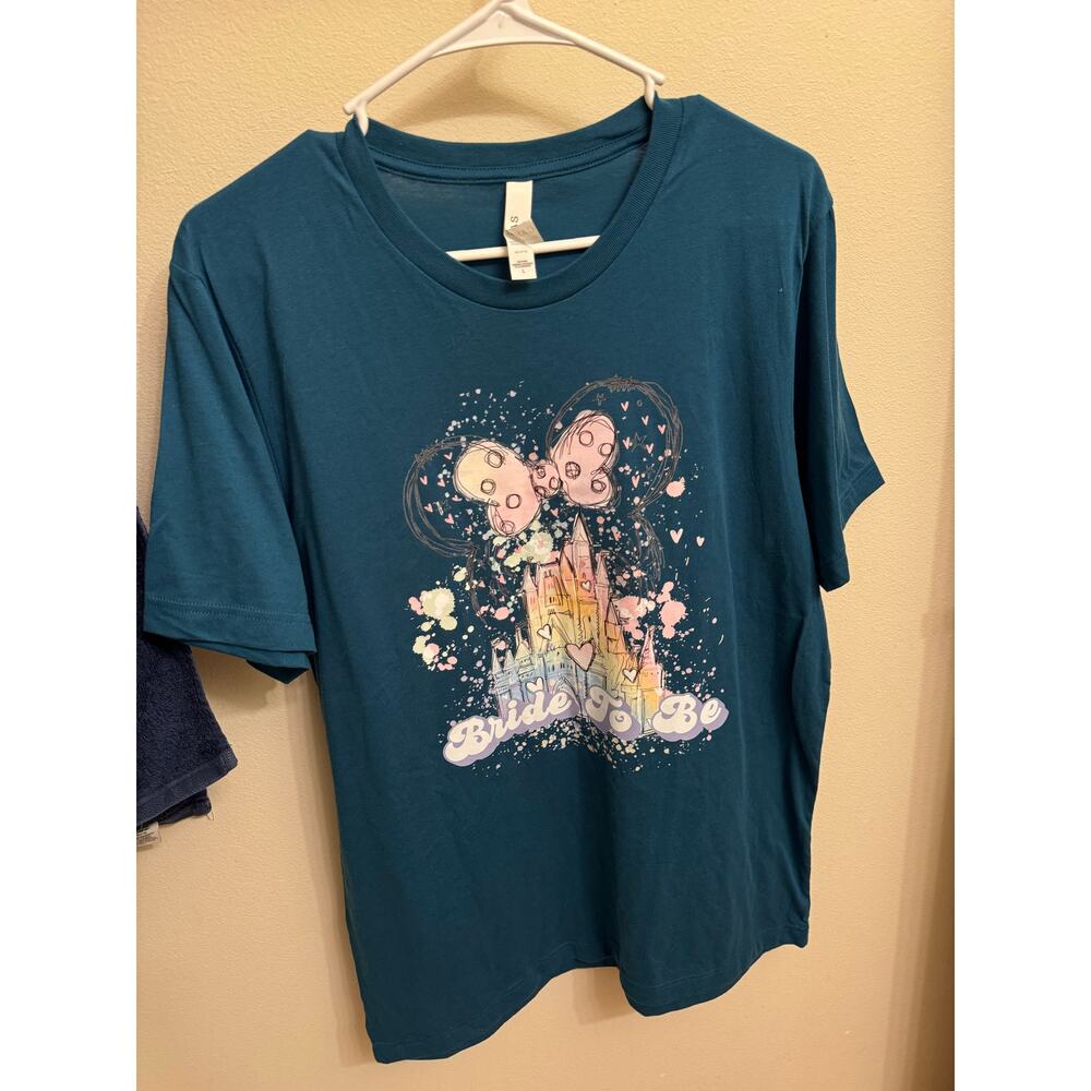 Disney Bride To Be Tshirt Size Large